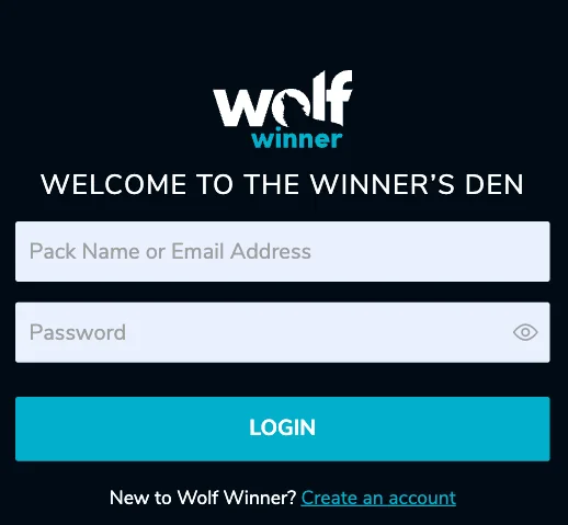 Wolf winner casino login